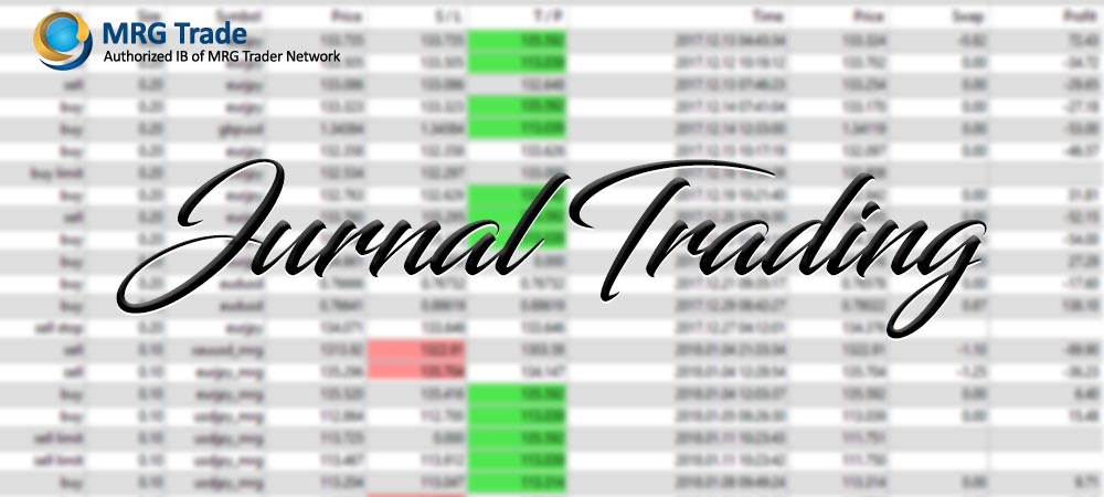 Ilustrasi jurnal trading