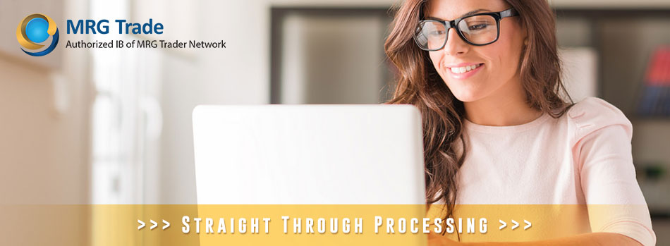 Ilustrasi Broker STP, Straight Through Processing